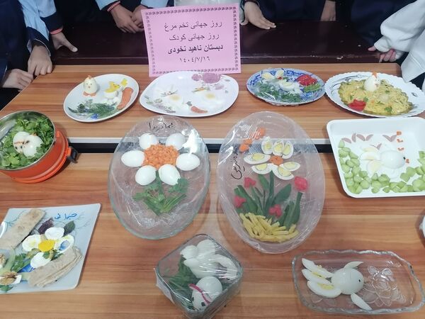 روز جهانی تخم مرغ در نیشابور 
