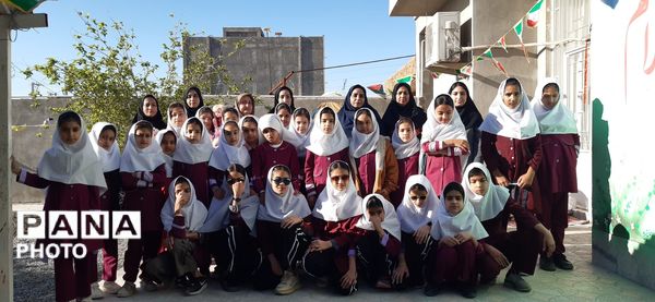 شور و نشاط دانش آموزی در اردوی یک روزه