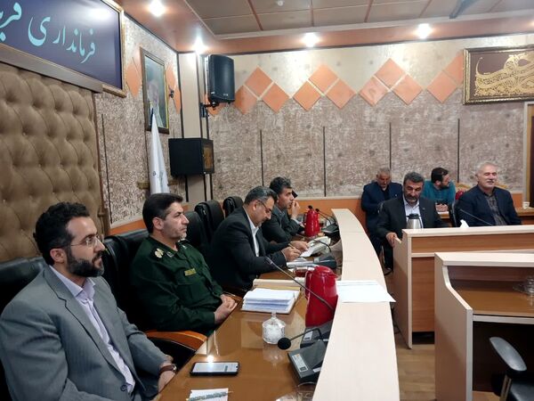 برگزاری جلسه شورای اداری در فریدونکنار