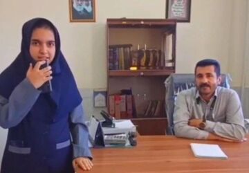 مدارس لاران رنگ شهادت عجمیان را گرفتند؛ مهر با دست پر می‌آید