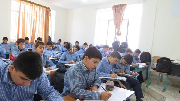 برگزاری آزمون آغازین هماهنگ استانی در آموزشگاه نمونه دولتی زنده یاد زرتاش خلیل آباد 
