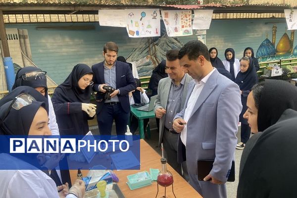 برگزاری مسابقات آزمایشگاهی در مدارس ناحیه دو شهرری 