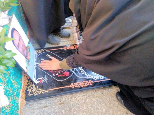 چهلم شهید امنیت هادی میر آبادی در بهشت فضل نیشابور 