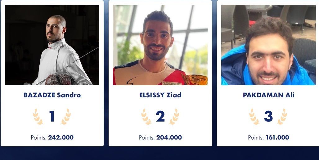 شمشیر‌باز ایرانی تاریخ ساز شد