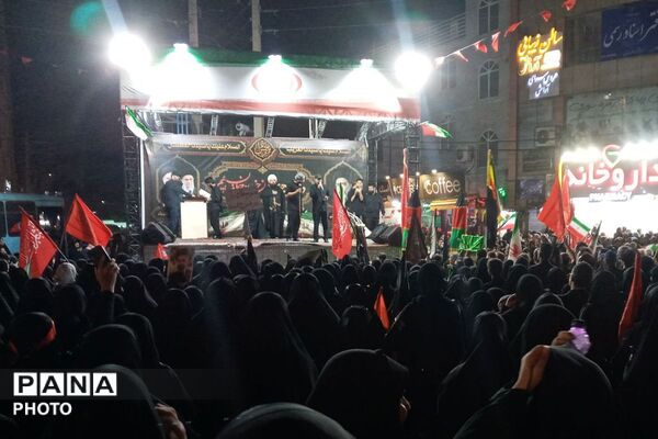 تجدید بیعت‌ میدان‌داران‌ شهرقدسی‌ با‌  سید و سالار‌ شهدا‌ در‌ شب عاشورا 