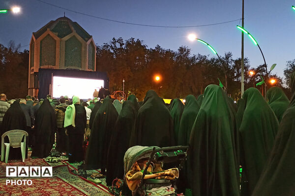 جشن مردمی ولادت امام رضا(ع) در آباده