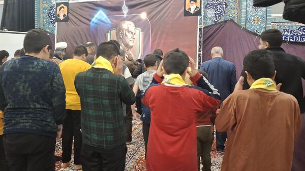 پرواز تا آسمان در مسجد حضرت زینب شهرکرد 