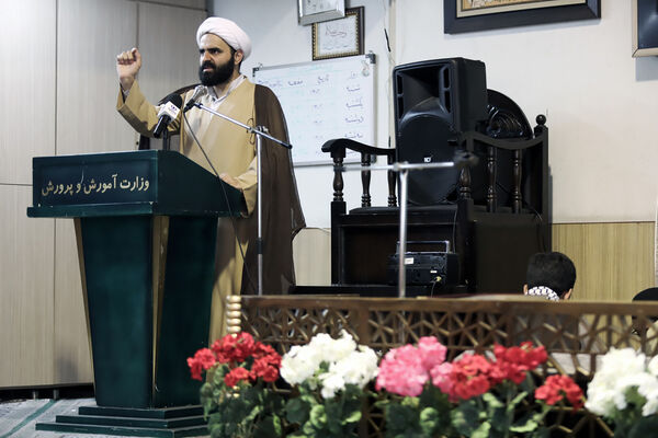 مراسم شکرانه تحقق وعده صادق در وزارت آموزش و پرورش