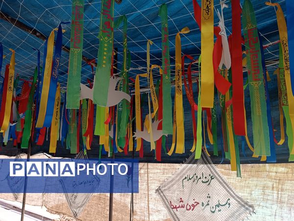 یادواره شهدای ۳۹لاله پرپر شهید آباد کازرون-بلیان