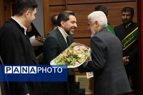 آئین تجلیل از استاد مجتبی قدبیگی قاری بین المللی برگزار گردید