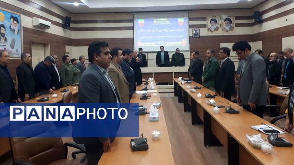 برگزاری جلسه شورای اداری شهرستان سملقان  در فرمانداری