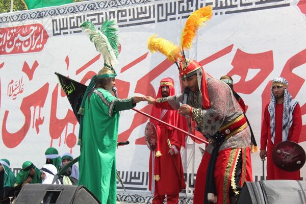 برگزاری مراسم تاسوعای حسینی در کرج