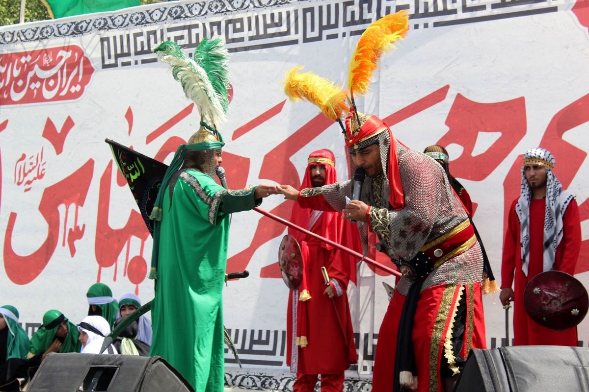 برگزاری مراسم تاسوعای حسینی در کرج