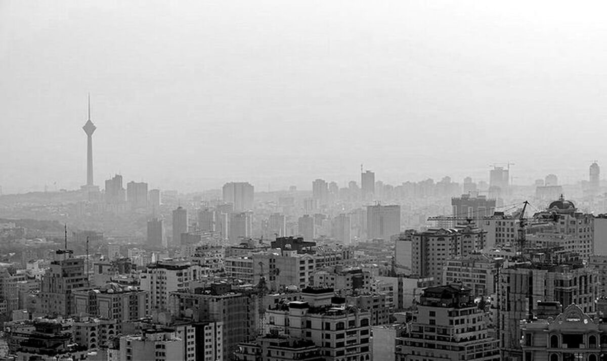 کیفیت هوای تهران ناسالم است