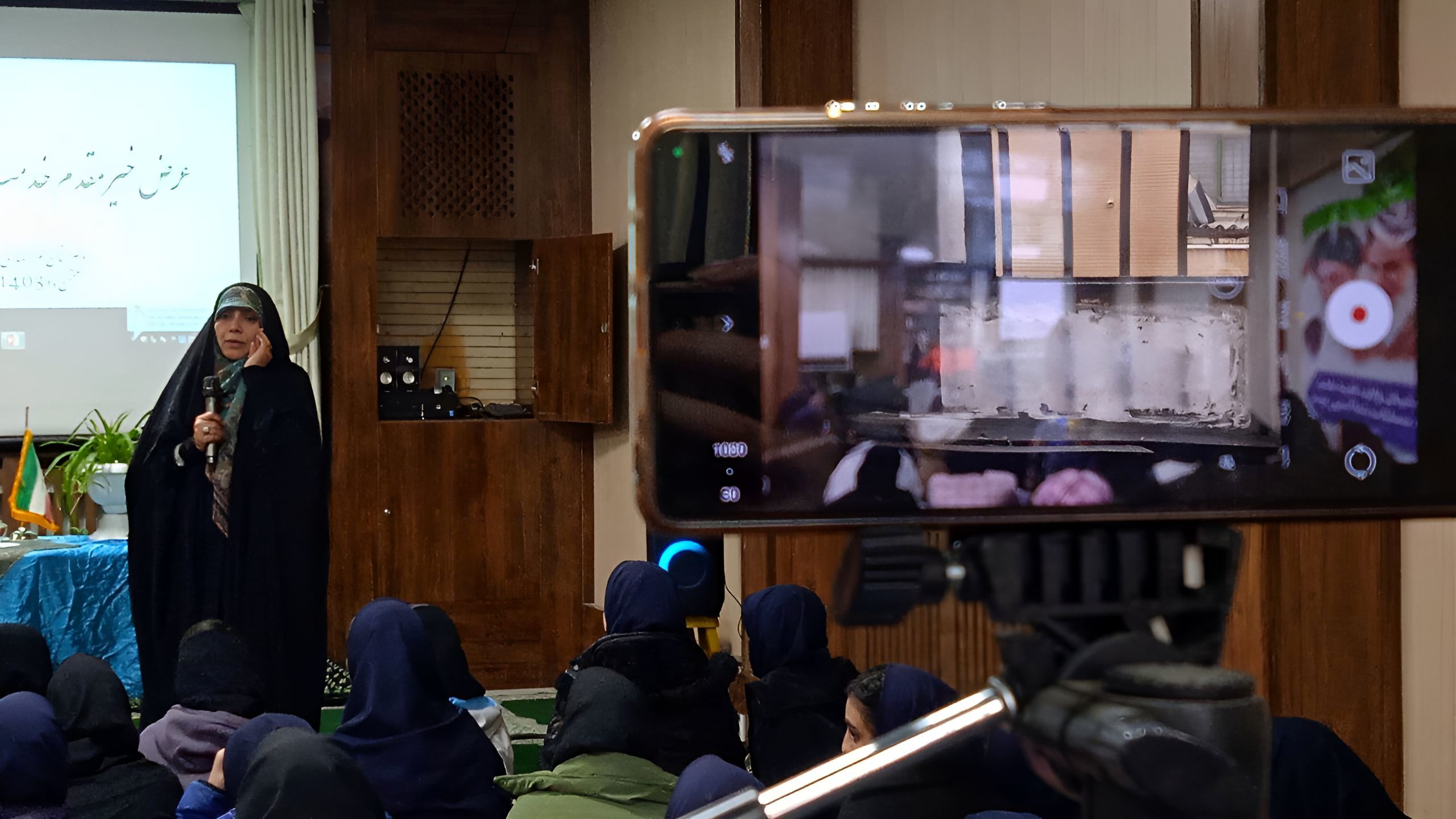 کارگاه راز جذابیت دختران در دبیرستان نورالهدی تبادکان