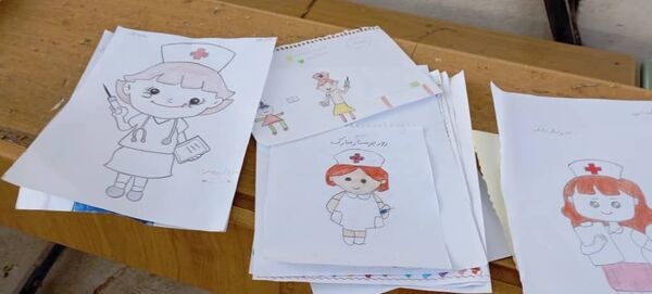 جشن روز پرستار در مدرسه مولوی فین