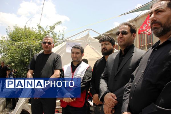 عزاداری مردم سلماس در سومین روز شهادت امام حسین (ع)