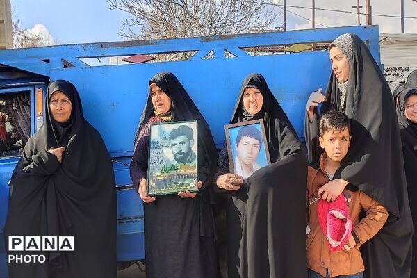 مراسم راهپیمایی اربعین شهادت قائد امت در شهر بار نیشابور-۱