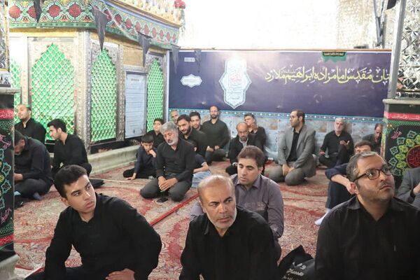 برگزاری مراسم سوگواره‌ی اباعبدالله الحسین (ع) و یادمان شهدای اقتدار وطن در آستان مقدس امامزاده ابراهیم (ع) 