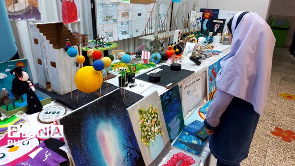 نمایشگاه جابربن‌حیان در دبستان سما ۴