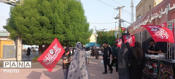 راهپیمایی جاماندگان اربعین در بندرعباس