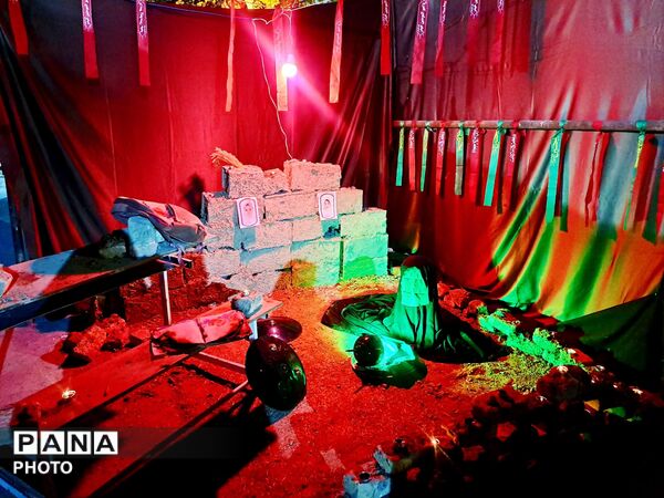 شب‌های نورانی سوگ و همدلی مردمان؛ در گلزار شهدای عباس آباد شهریار