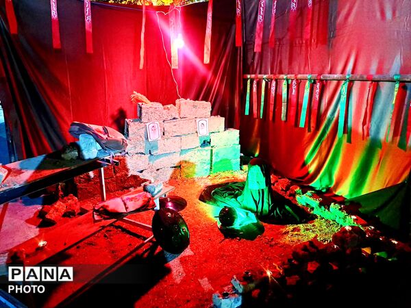 شب‌های نورانی سوگ و همدلی مردمان؛ در گلزار شهدای عباس آباد شهریار