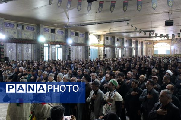 مراسم بزرگداشت شهدای اقتدار در مصلای امام خمینی(ره) یاسوج 