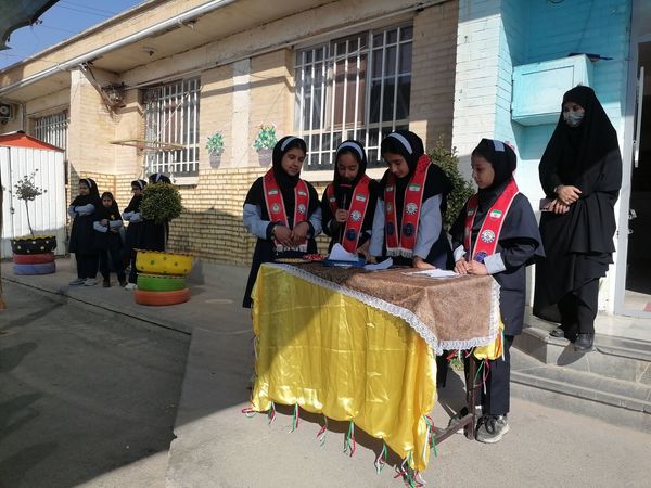 سه شنبه های مهدوی در دبستان ناهید نخودی 