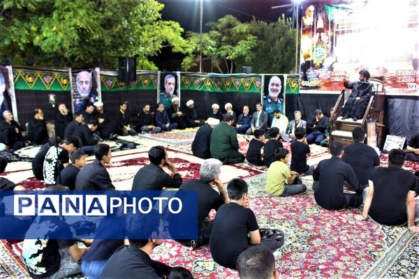 مراسم عزاداری دهه اول ماه صفر در روستای مومن آباد قم