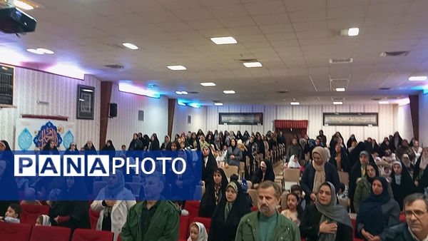 مراسم باشکوه دهه فجر و نیمه شعبان  در سالن مهر تابان نیشابور 