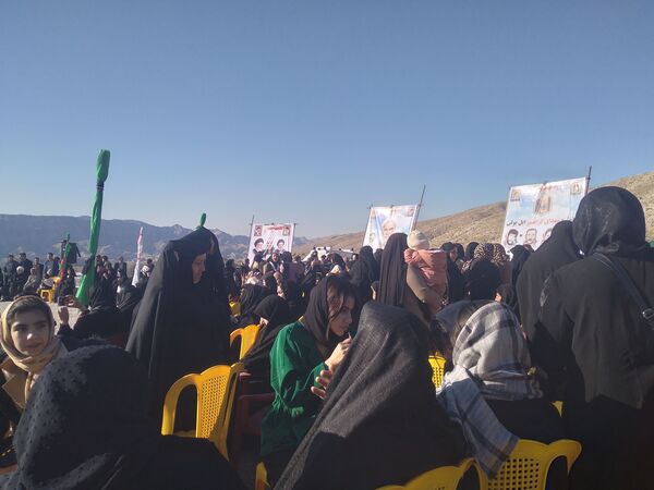 مراسم چمری به مناسبت پنجمین سالگرد شهادت سردار دلها در بخش بولی
