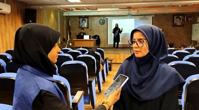 همایش همیاران مشاور با موضوع هدایت تحصیلی در سالن شهید دهنو