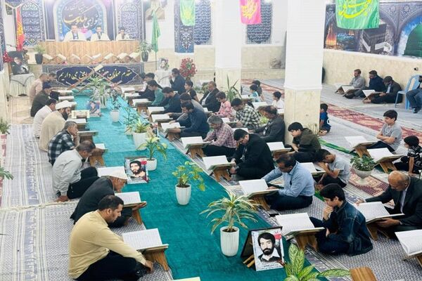 ترتیل خوانی قرآن کریم در شبانکاره