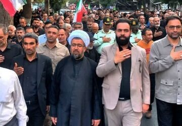 پیام راهپیمایی جاماندگان اربعین «حبُّ الحُسین یجمعُنا» به معنای تدوام عشق حسین در دلهاست