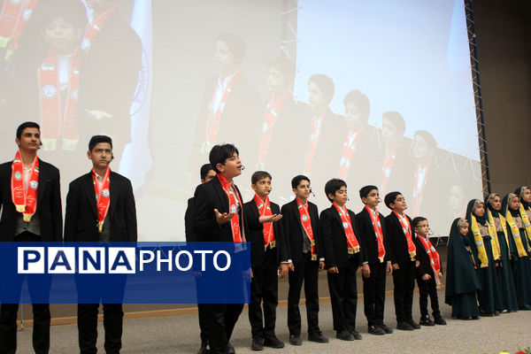 آیین بزرگداشت سالروز تاسیس سازمان دانش‌آموزی در قم-1
