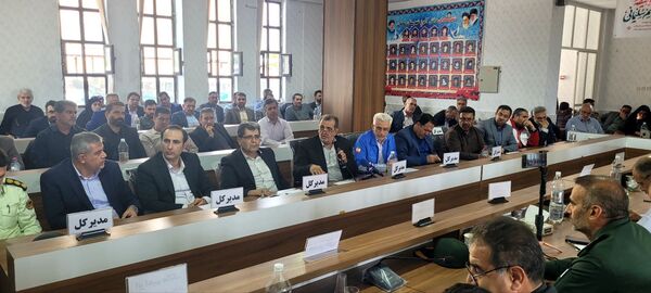 نشست شورای اداری استان در شهرستان سامان‌