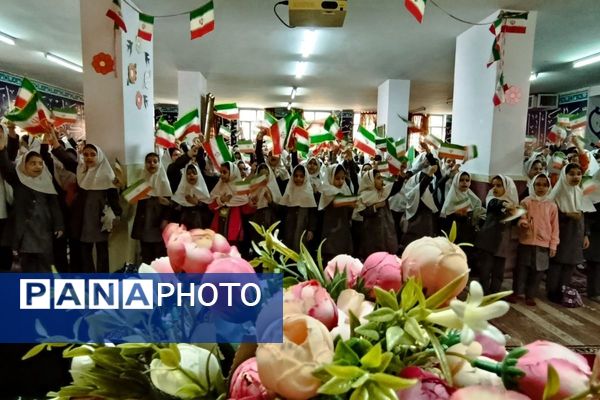طنین زنگ انقلاب در مدارس شهرستان شهریار 