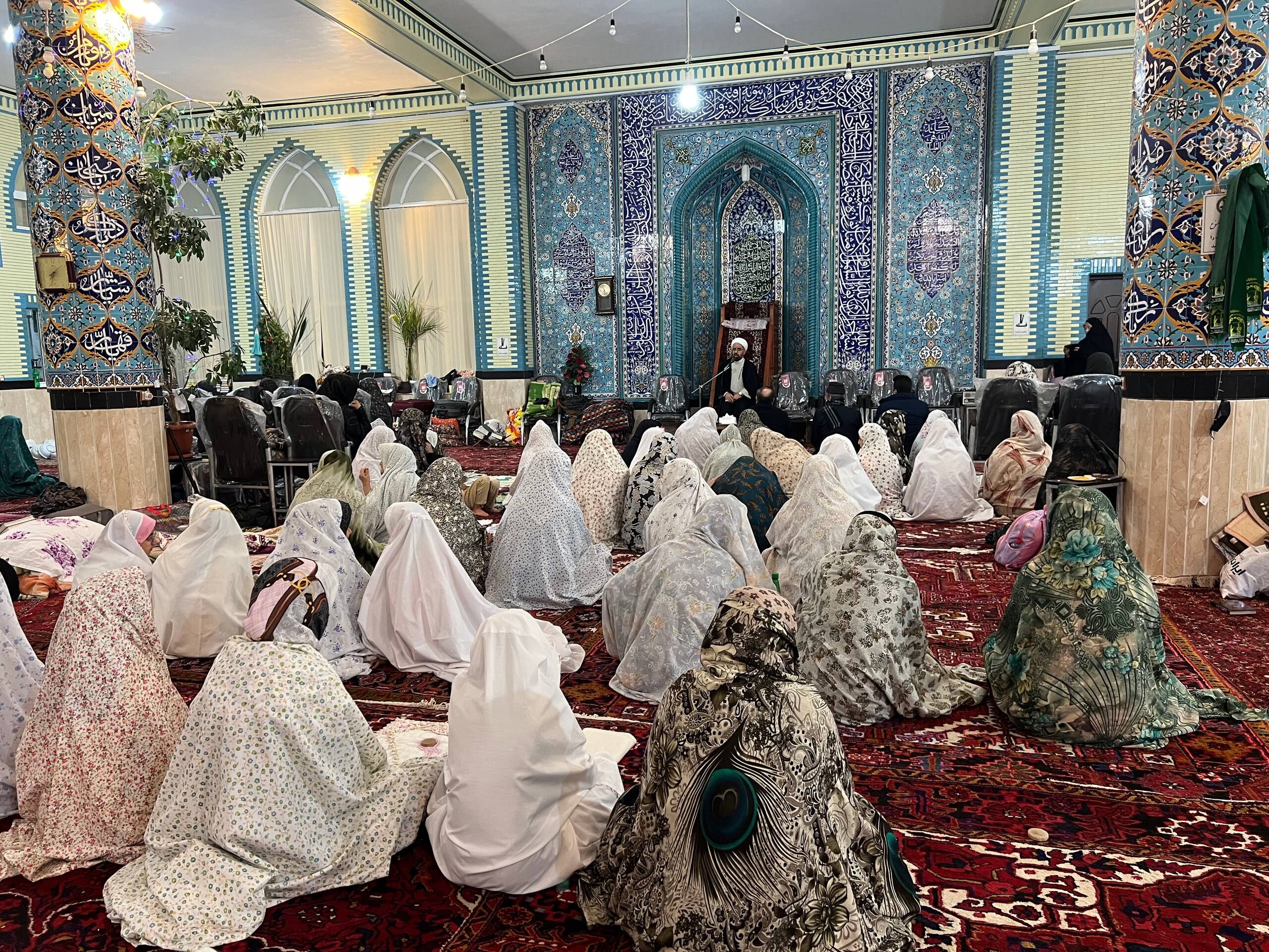 اعتکاف دانش‌آموزی مسجد امیرالمومنین صوفیان