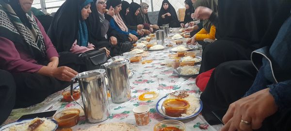 ضیافت الهی در ماه رحمت در روستای مارکده