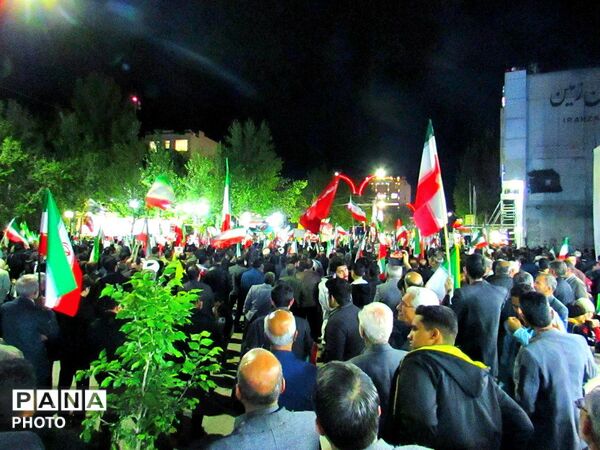 سی و نهمین شب از اجتماع با شکوه مردم ولایت مدار شهرستان کاشمر