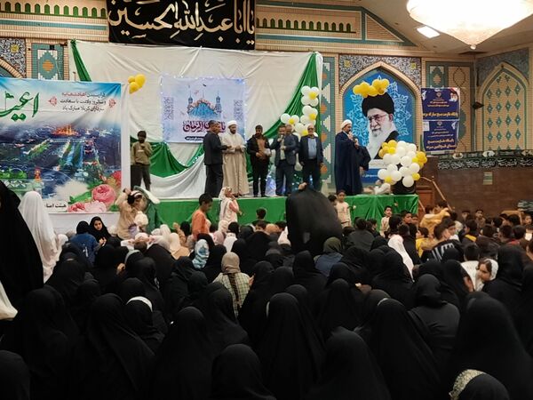 جشن ولادت حضرت ولی‌عصر (عج) در خلیل آباد  