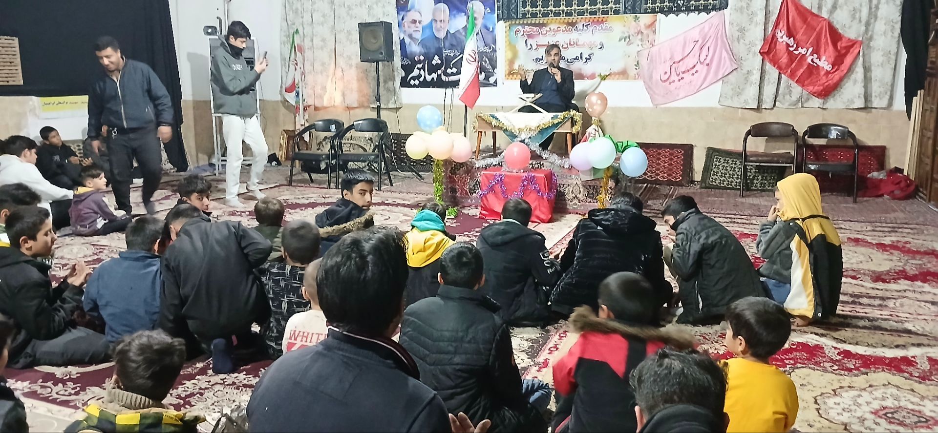 جشن مبعث رسول اکرم (ص) در حسینیه ابوالفضلی حداد در شهر خانلق
