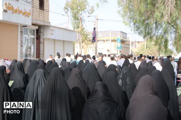 شکوه بندگی در عید قربان؛ فهرج یکپارچه غرق در نیایش شد