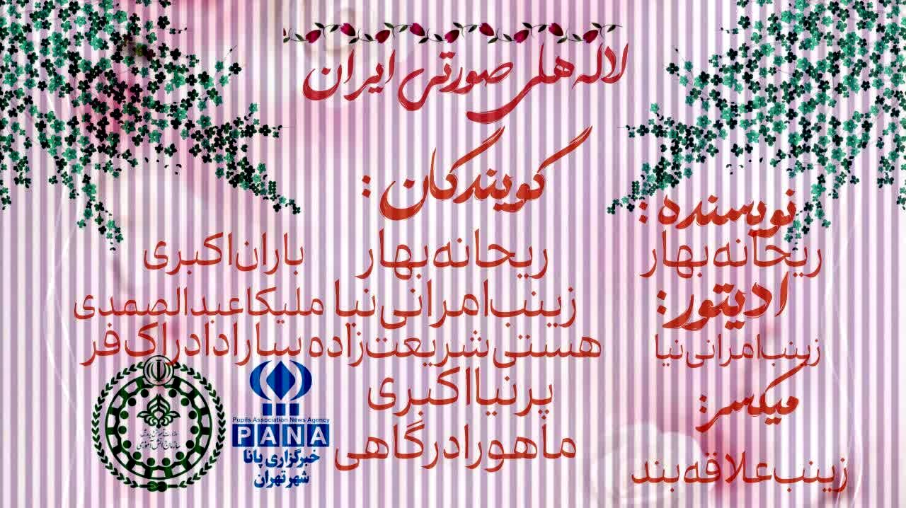 لاله های صورتی ایران