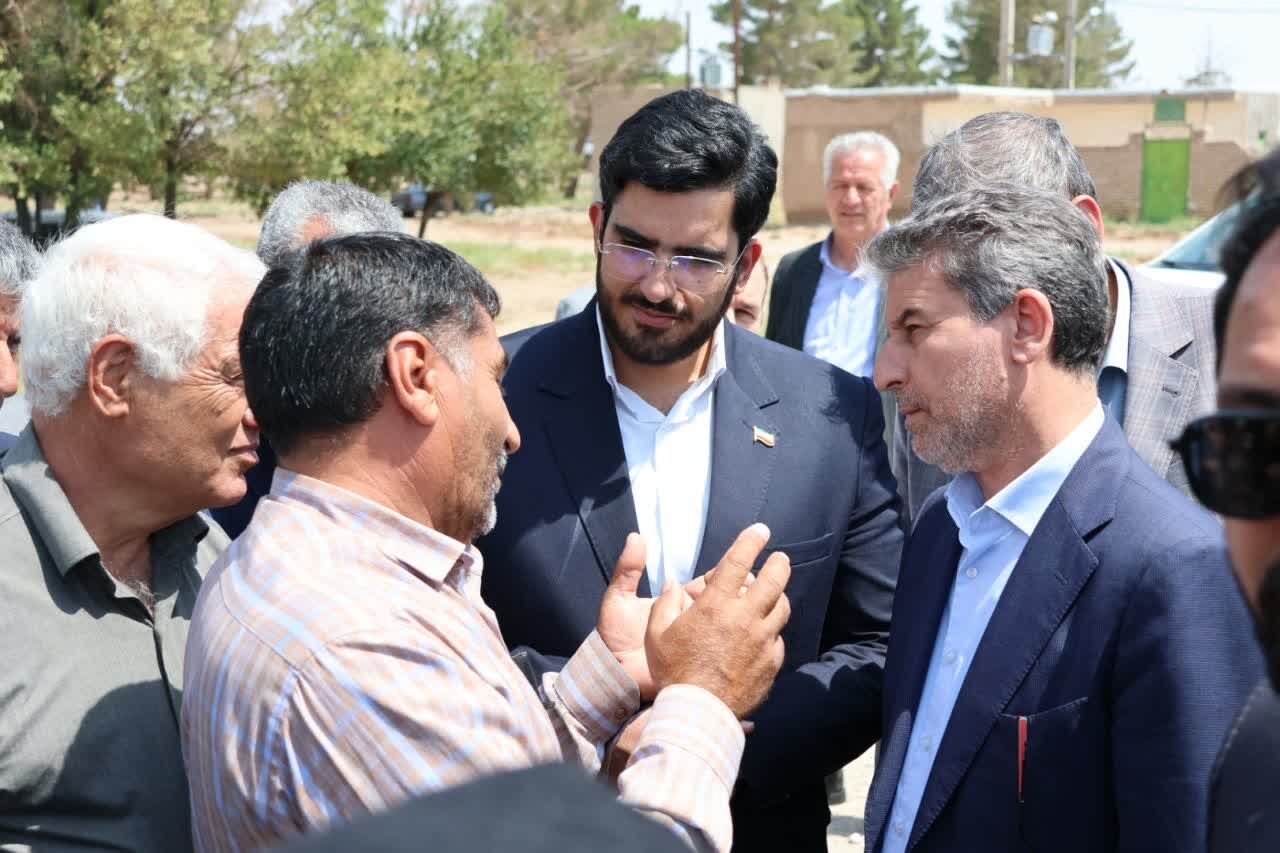 بازدید نماینده مجلس شورای اسلامی از شهرستان جاجرم