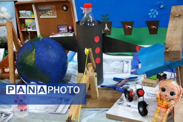 رونمایی از خلاقیت دانش‌آموزان؛ نمایشگاه جابر بن حیان در قیامدشت