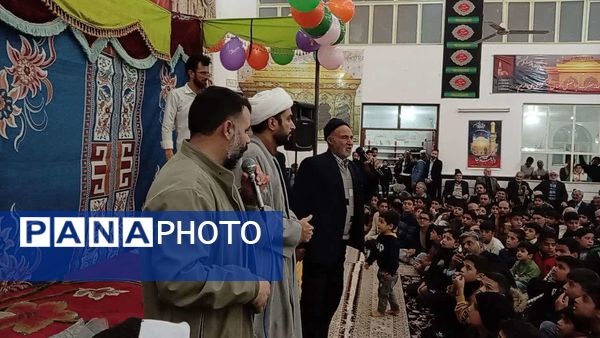 جشن ولادت امام قائم در روستای نقاب خلیل آباد