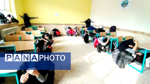 بیست و هفتمین مانور سراسری زلزله و ایمنی در مدارس شهرستان کلات