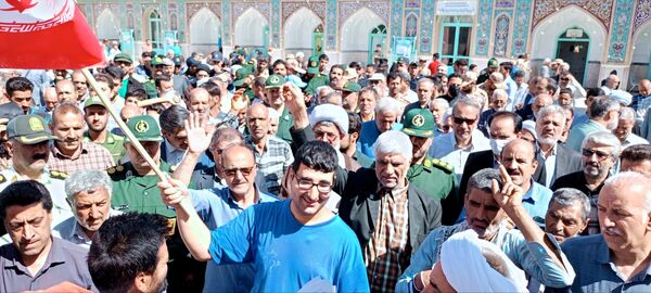 راهپیمایی جمعه خشم در کاشمر 